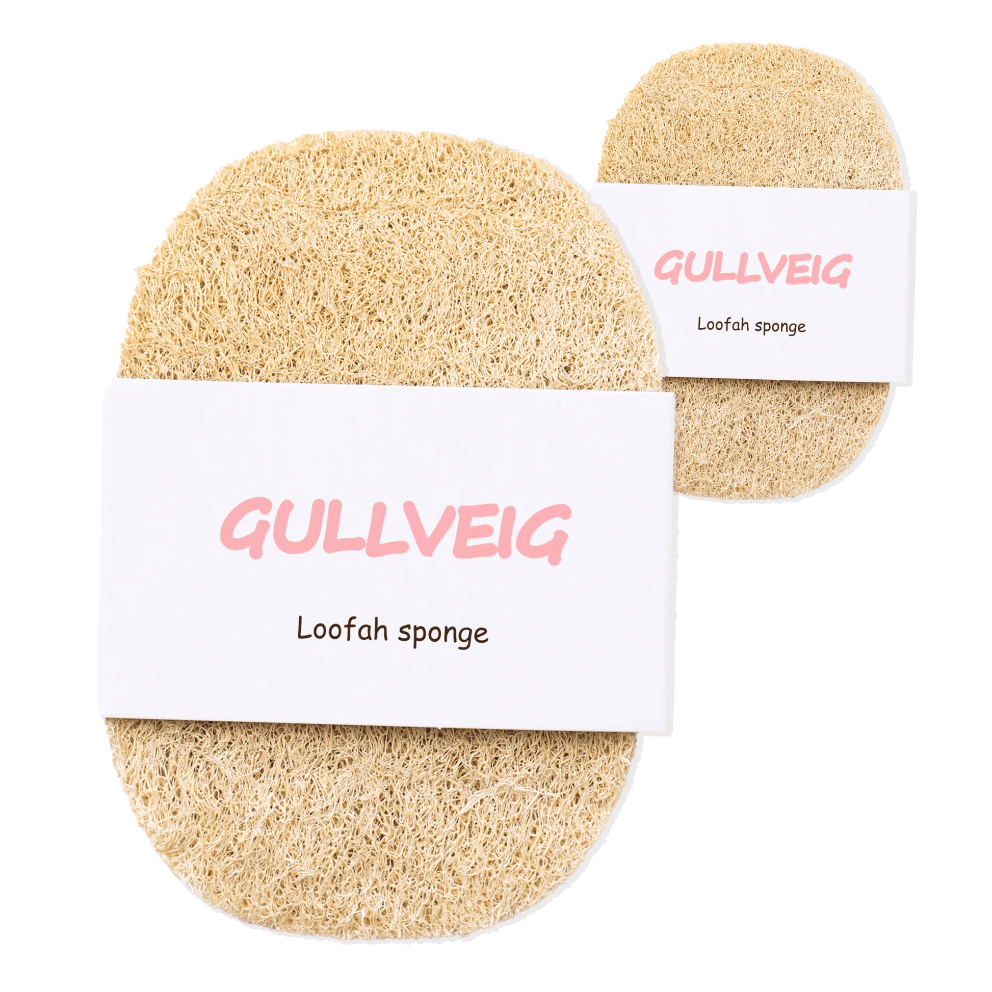 Natural exfoliating loofah — smooth, prepped skin